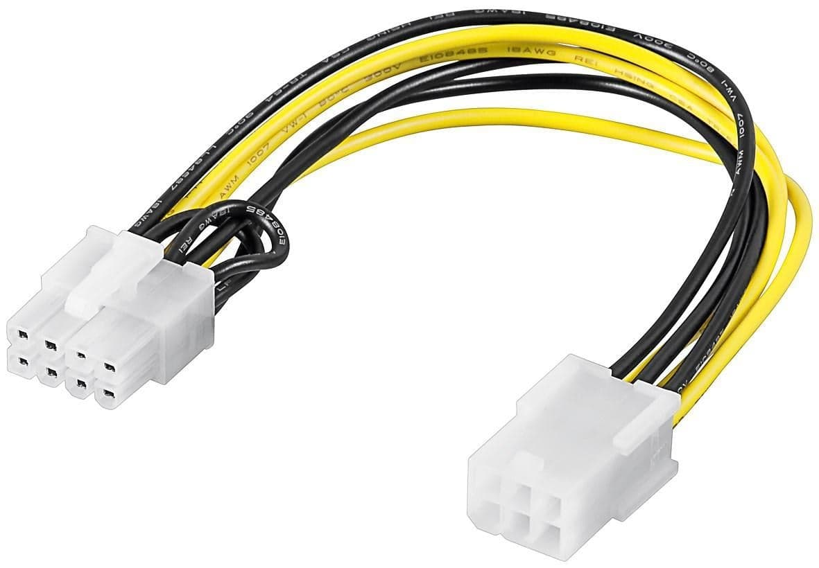 Adattatore interno PCI-E 6-pin a 8-pin - Goobay ICOC PXVGA-S8