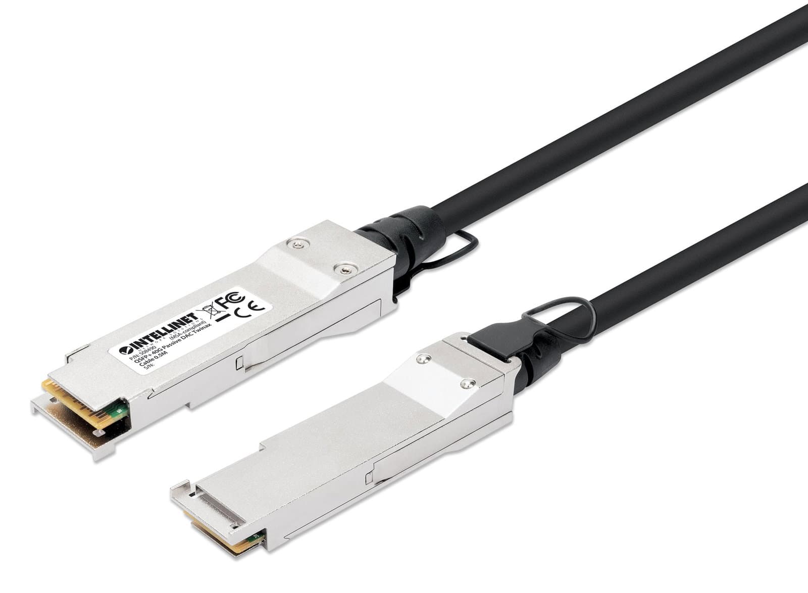 Cavo Twinax DAC Passivo QSFP+ 40G 3m - Intellinet ICOC QSFP-030