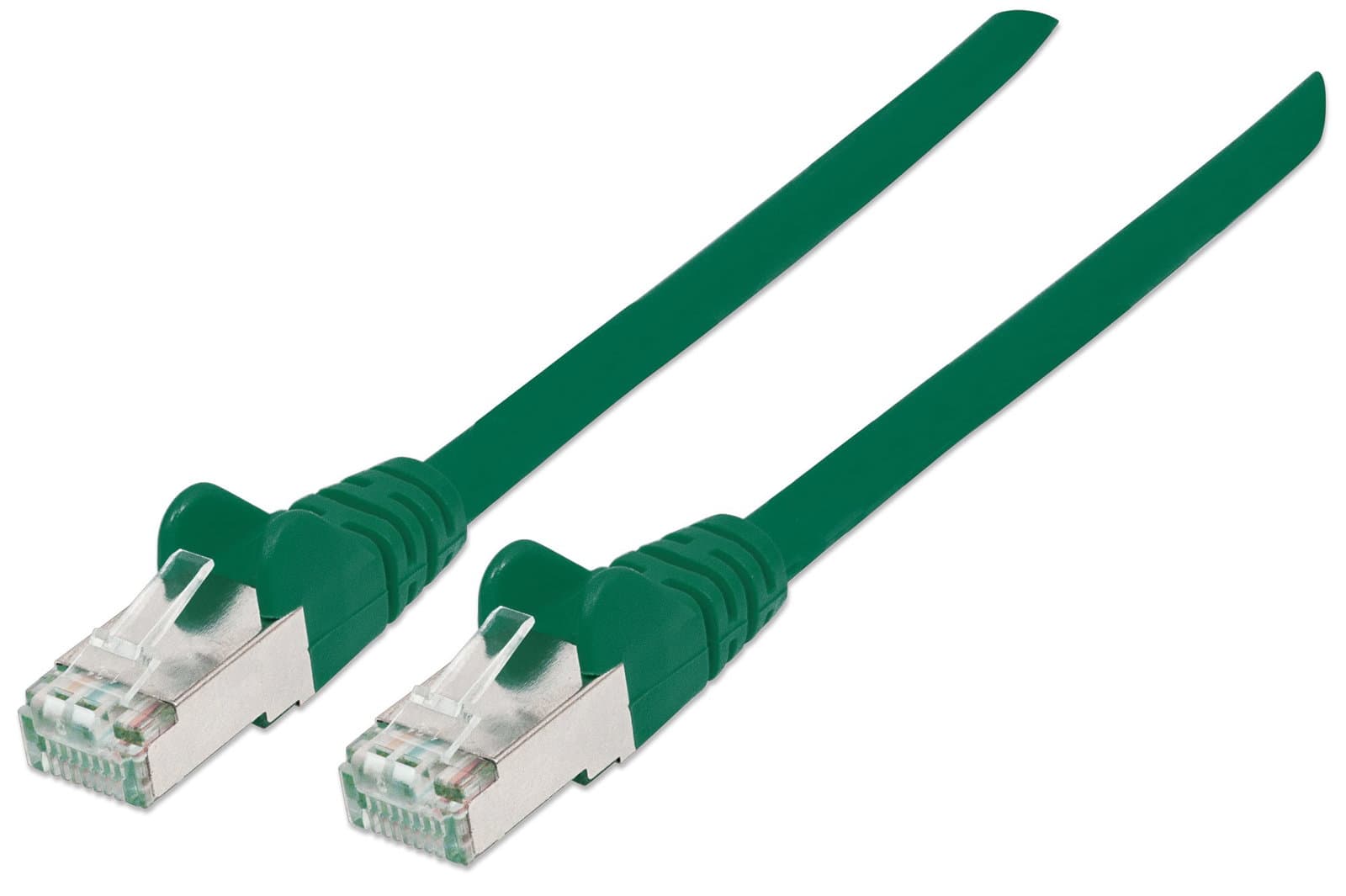 Cavo Patch Cat7 Plug RJ45 6A S/FTP LSZH 5m Verde - Intellinet ICOC R7-7SS-050-GR