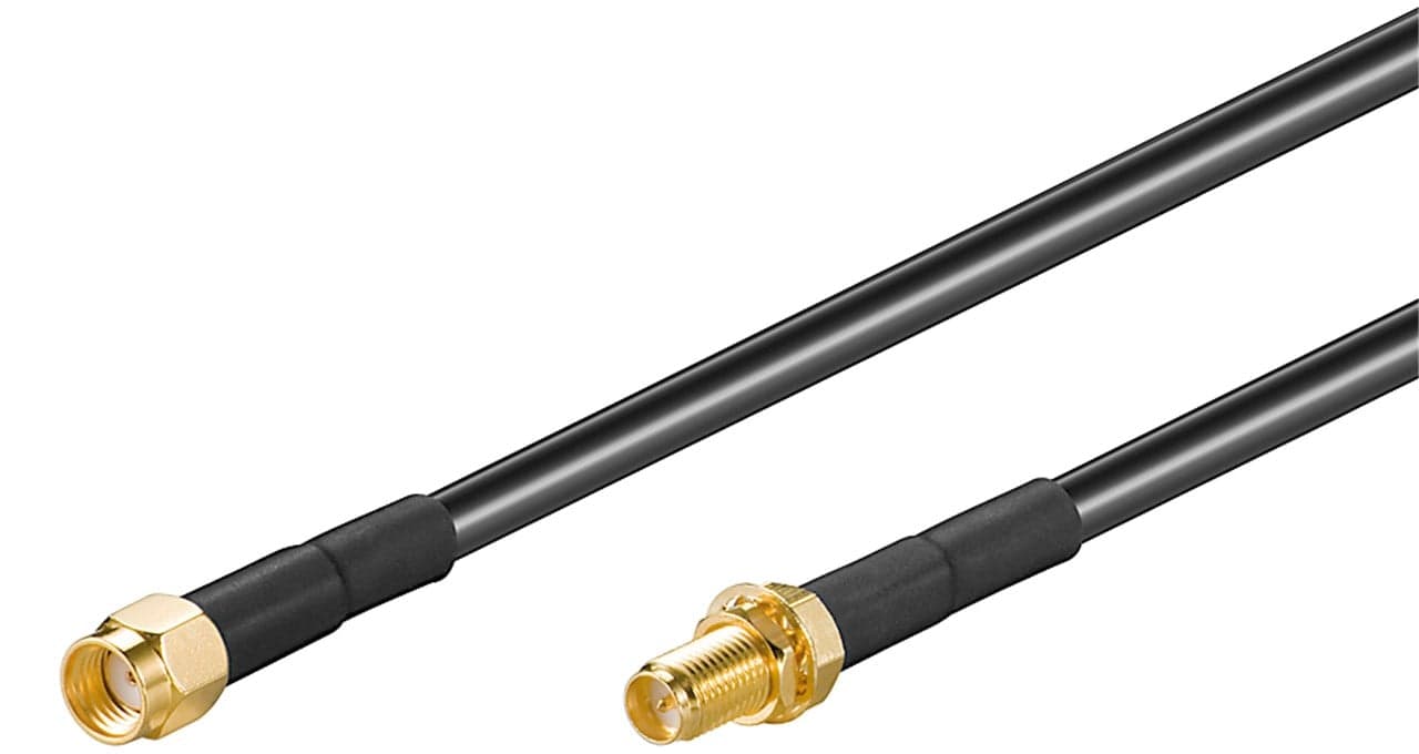 Cavo prolunga antenna RP-SMA M/F 10m - Goobay ICOC SMA-MF100