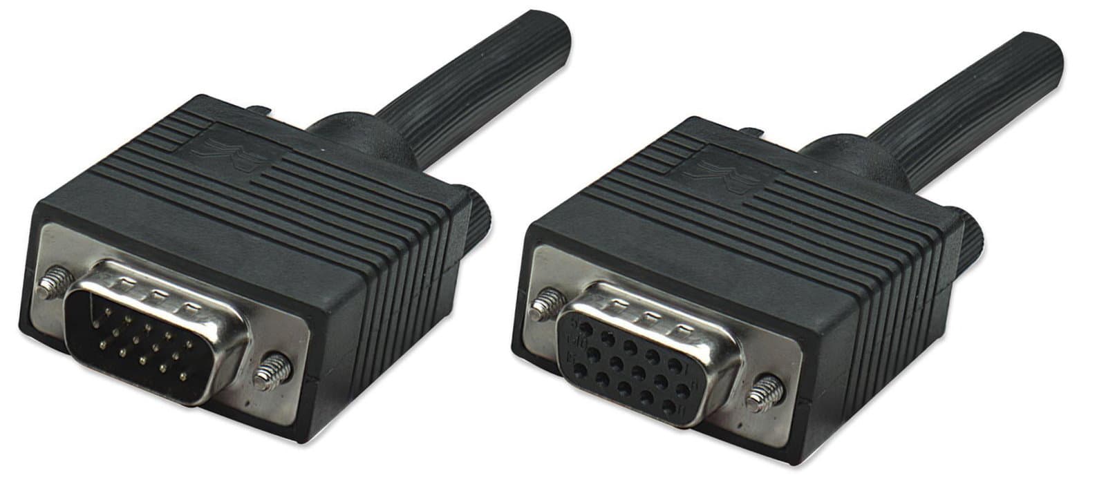 Cavo prolunga SVGA HD15 M/F 10m schermato - Manhattan ICOC SVGA-A-10
