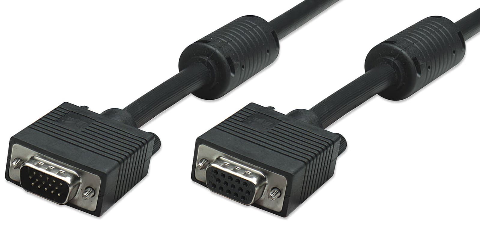 Prolunga SVGA con ferrite Maschio/Femmina 20m - Manhattan ICOC SVGA-C-20