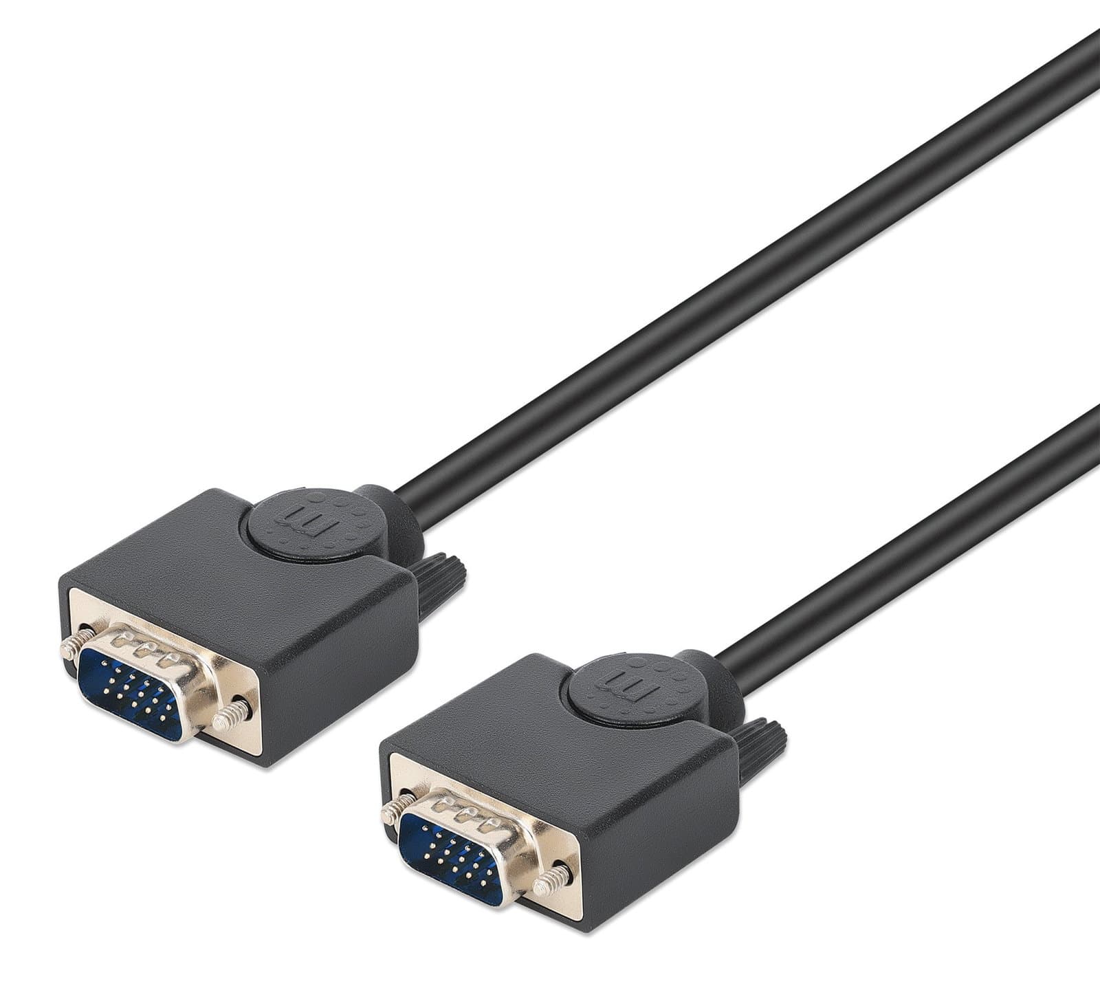 Cavo Monitor SVGA M/M 1,8 m Nero - Manhattan ICOC SVGA-E-018