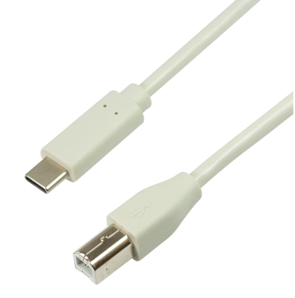 Cavo USB-C Maschio / USB-B Maschio 2m Grigio - Logilink ICOC U2-BC-020G