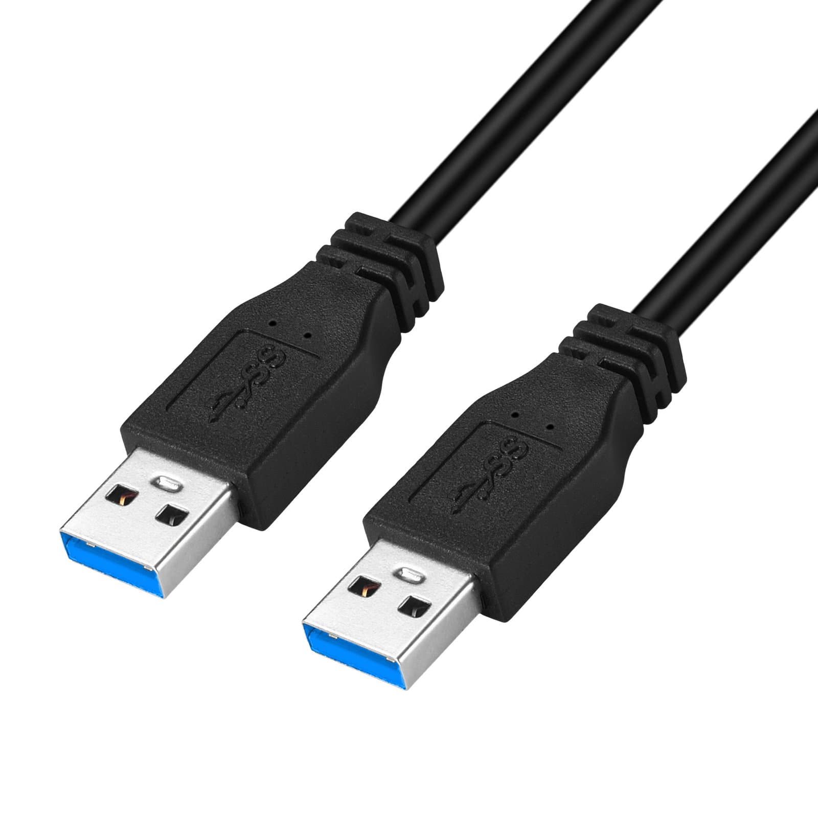 Cavo USB 3.2 A maschio/A maschio 2m Nero - Techly ICOC U3-AA-018-BKT