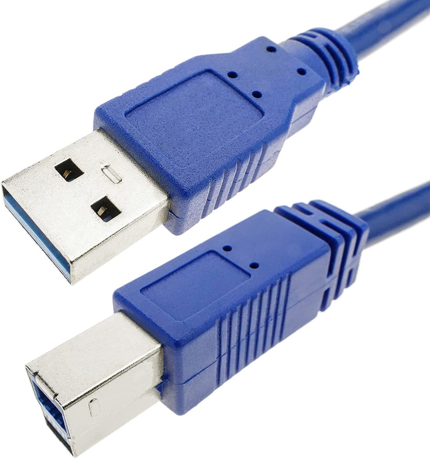 Cavo USB 3.2 Superspeed A maschio/B maschio 3m Blu - Techly ICOC U3-AB-30-BL