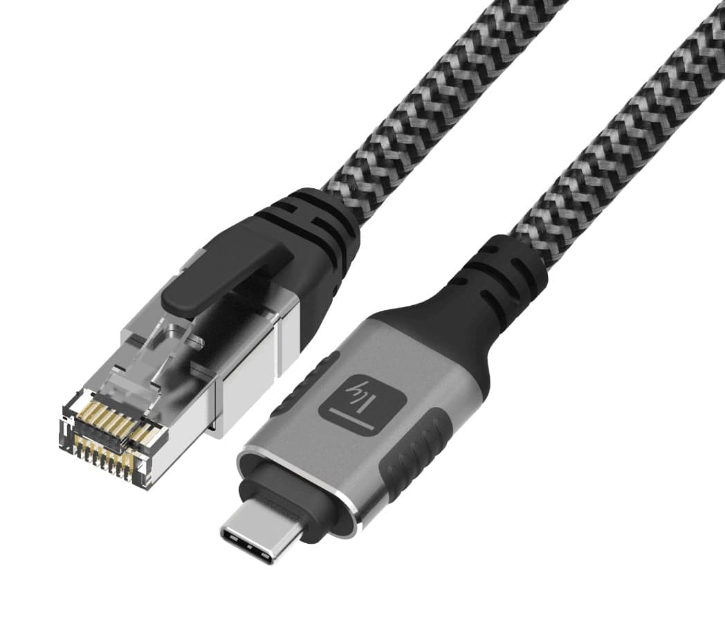 Cavo USB-C Maschio a Ethernet RJ45 Maschio 7,5m - Techly ICOC U3C-RJ45-075