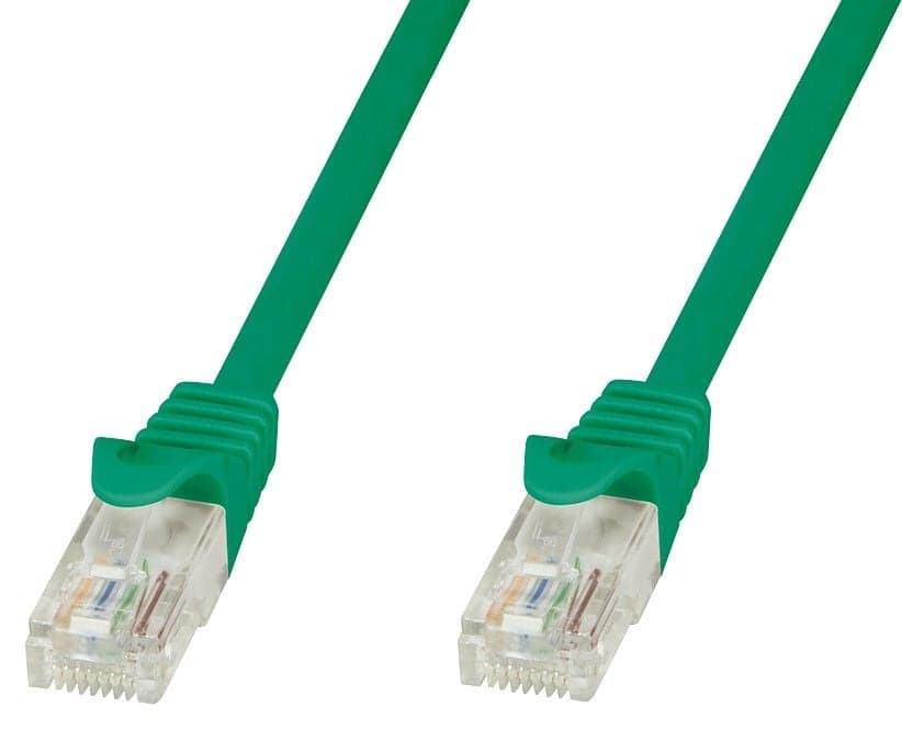 Cavo di rete patch Cat6 UTP rame 0,3m verde - Techly Professional ICOC U6-6U-003-GREET
