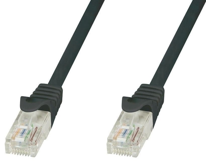 Cavo Patch Cat6 UTP 0,5m Nero - Techly Professional ICOC U6-6U-005-BKT
