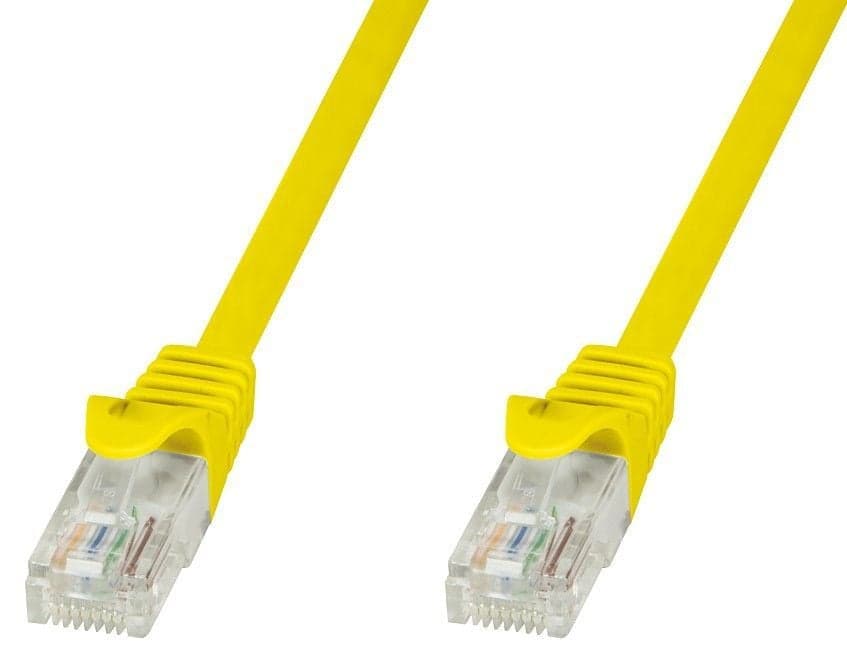 Cavo Patch Cat6 UTP 2m Giallo - Techly Professional ICOC U6-6U-020-YET