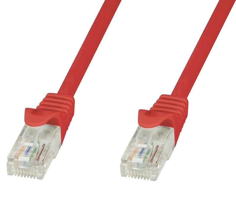 Cavo Patch Cat6 UTP 3m Rosso - Techly Professional ICOC U6-6U-030-RET