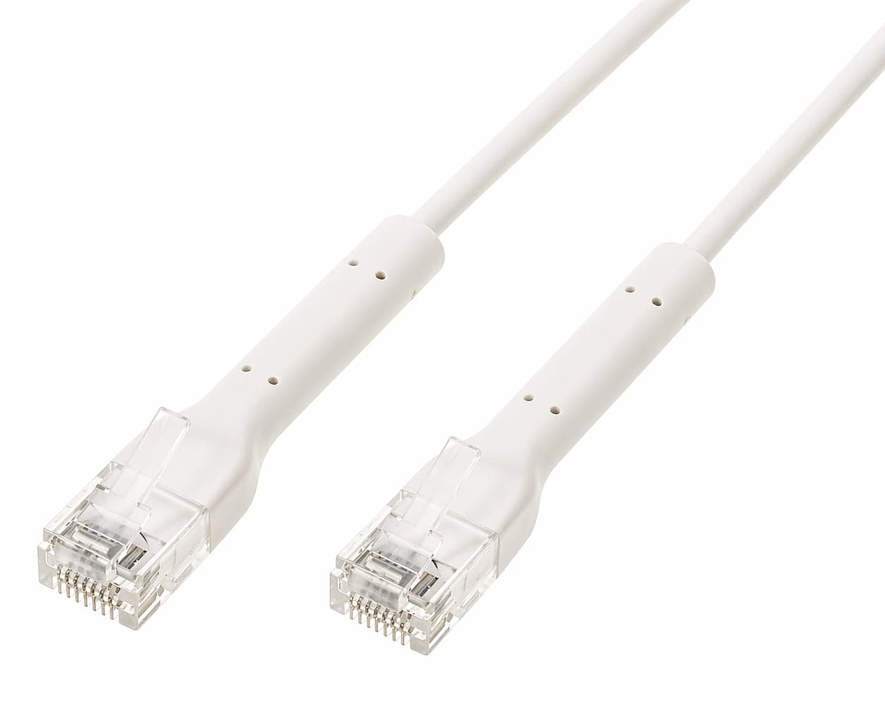 Cavo Slim Patch Rete Cat6A U/UTP 2m Bianco - Techly Professional ICOC U6A-BD-020W