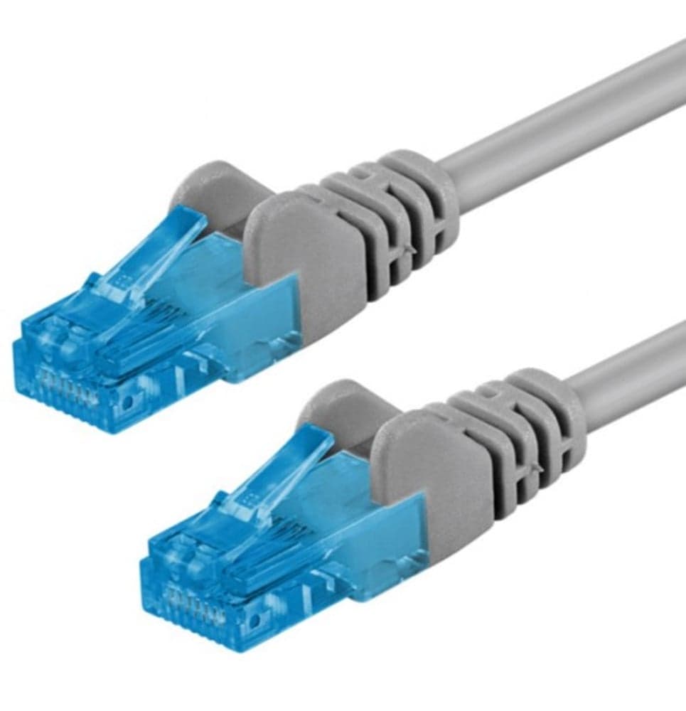 Cavo di rete Patch in Rame Cat6A Grigio UTP 15m - Goobay ICOC U6AG-150G