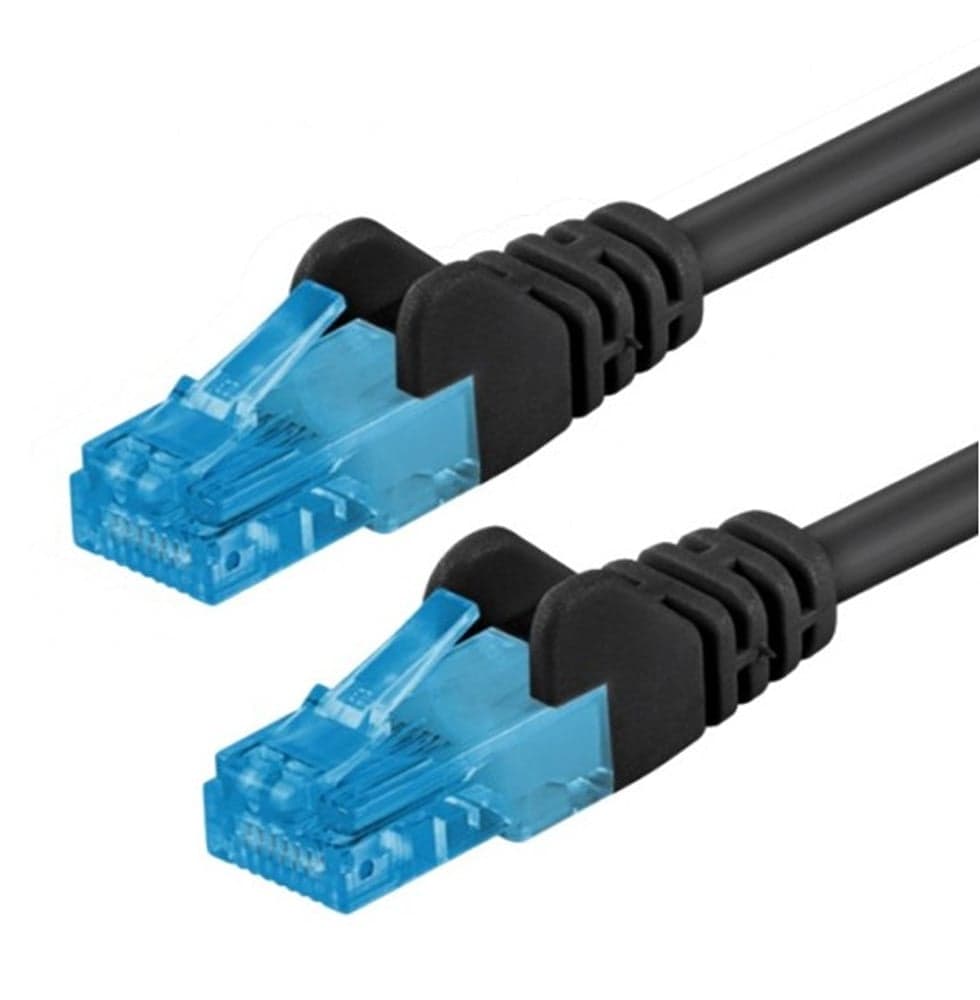 Cavo di rete Cat6A UTP LSZH 30m Nero - Goobay ICOC U6AG-300-BKG