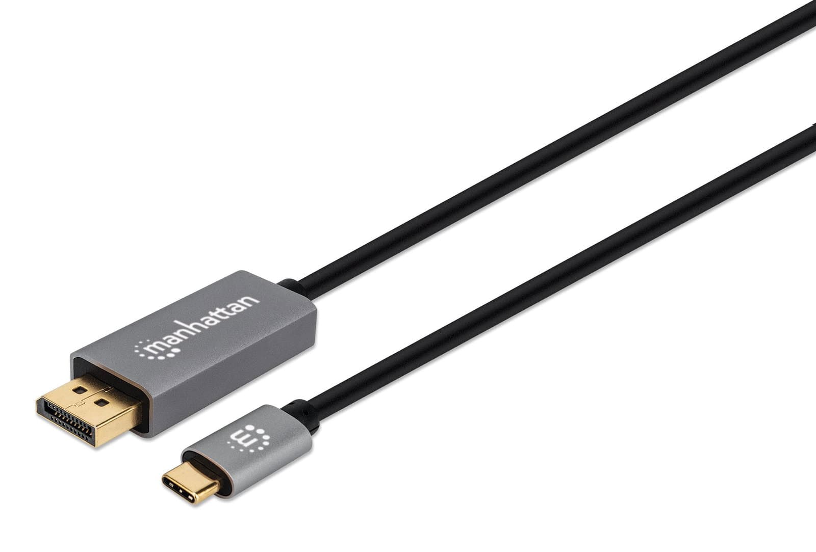 Cavo USB-C a DisplayPort 1.4 8K@60Hz 2m - Manhattan ICOC-USBC-DP8K-020