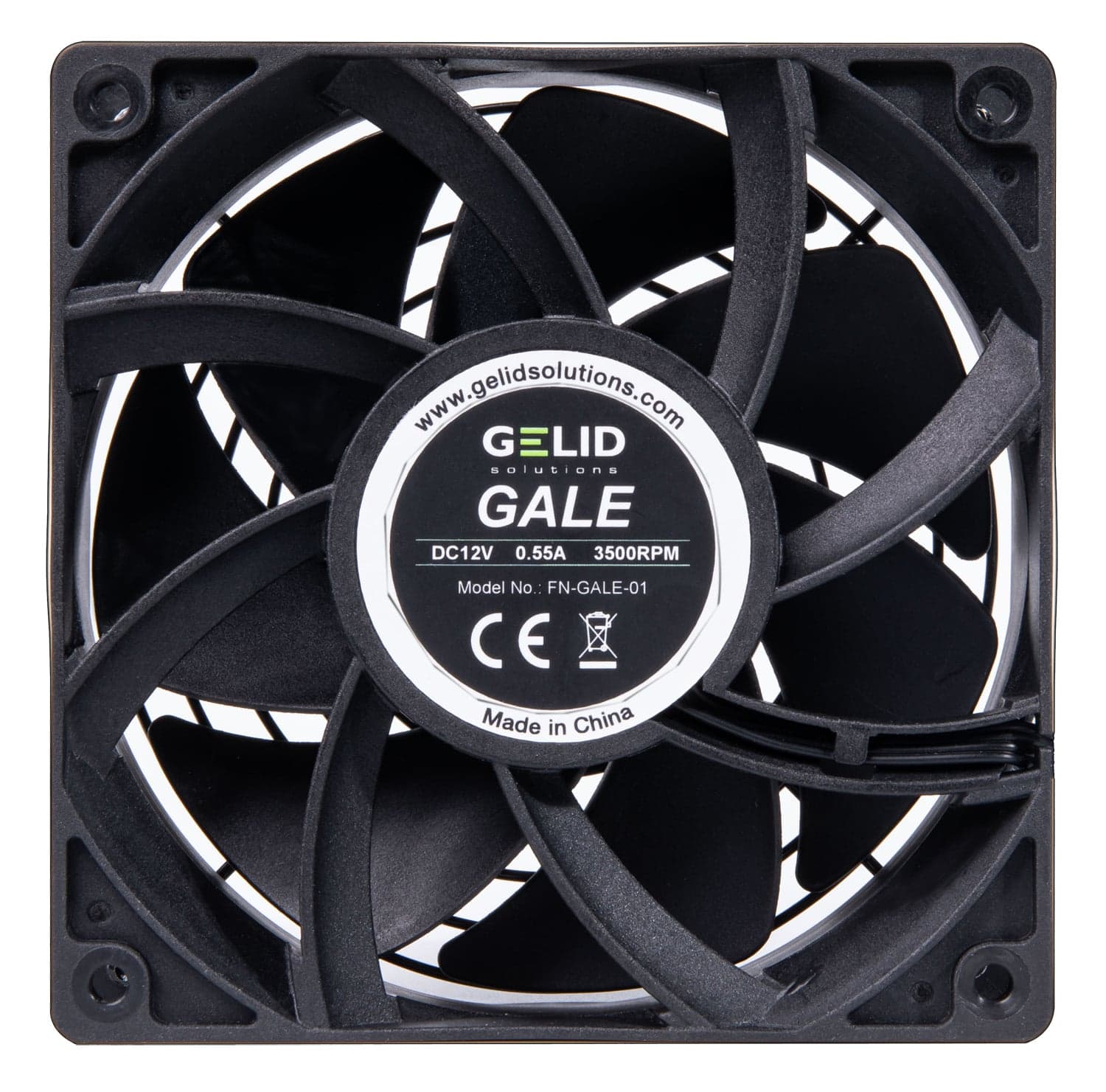 Dissipatore Ventola Gale 120x120x35 12V 500-3500 RPM - Gelid Solutions ICPU-GE-GALE01