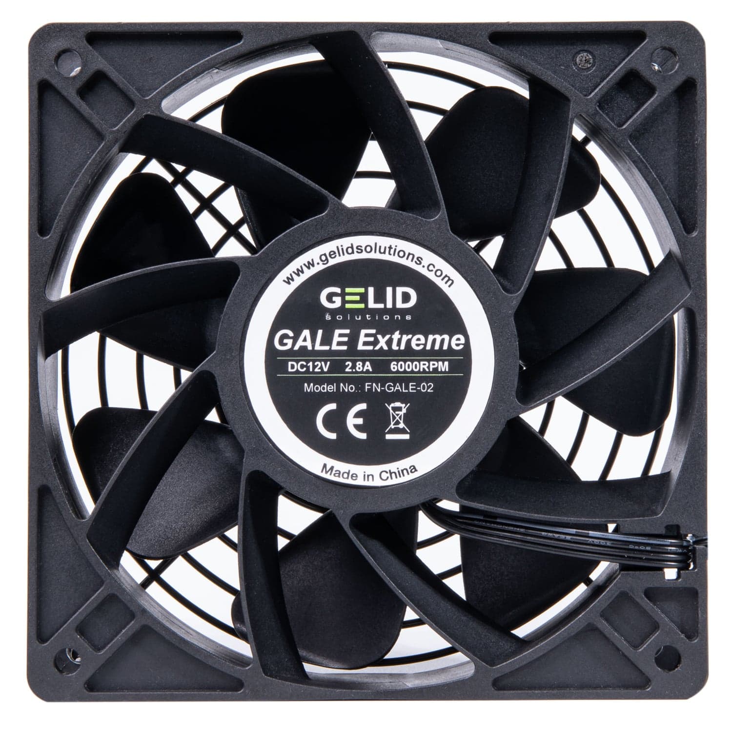 Dissipatore Ventola Gale Extreme 120x120x35 12V 500-6000 RPM - Gelid Solutions ICPU-GE-GALE02