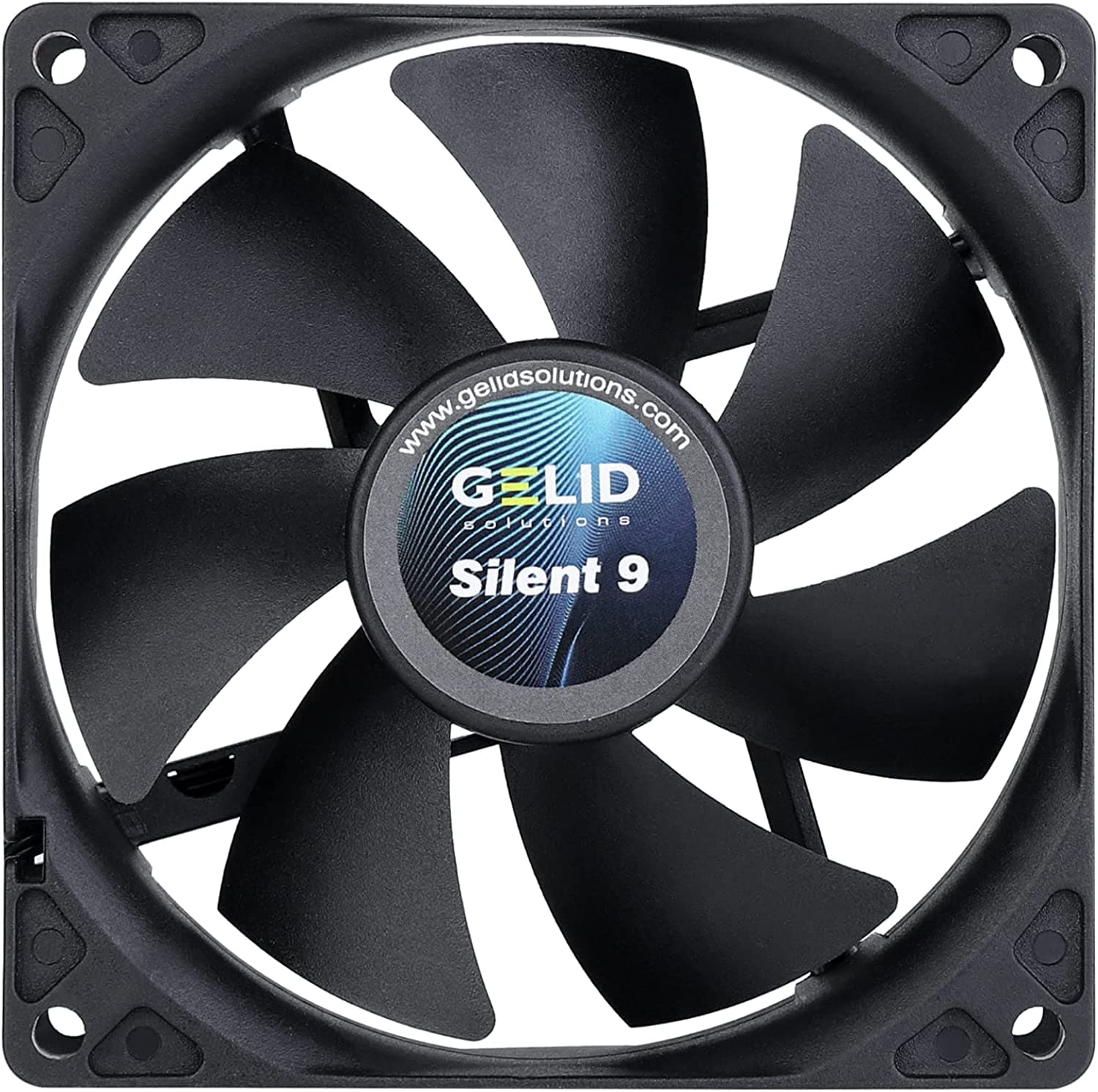 Dissipatore Ventola Silent ad Alto Flusso 92x92x25 12V - Gelid Solutions ICPU-GE-SIL9BK