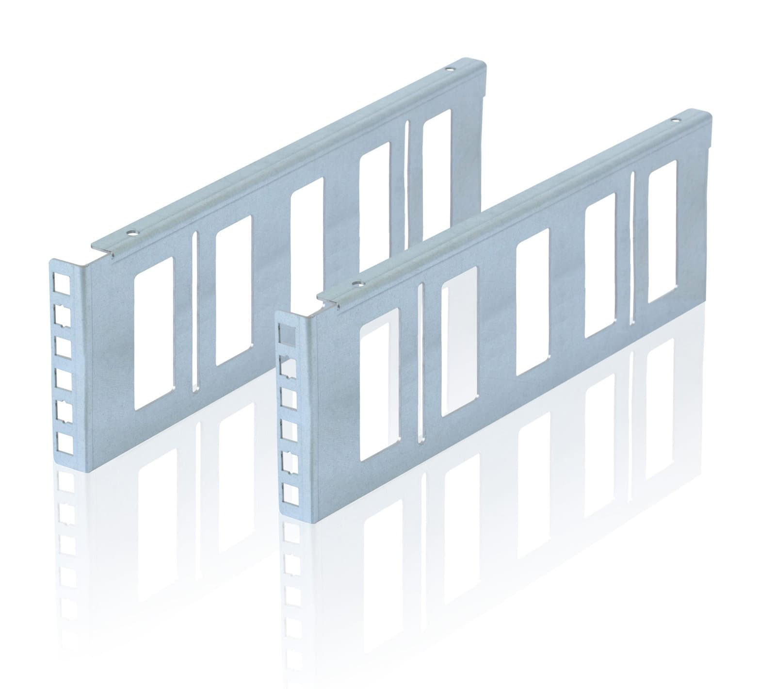 Coppia staffe opzionali 2U per ICRLIM08 - Techly Professional ICRLIMRAIL2