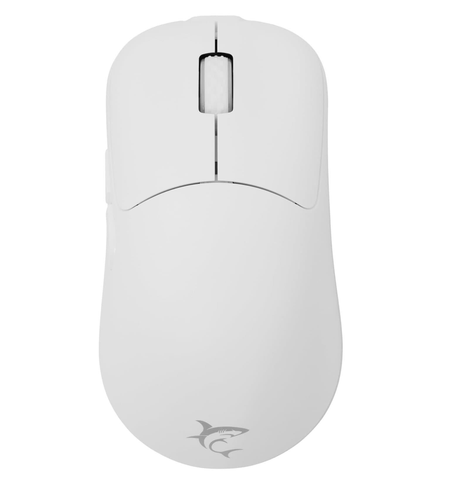 Mouse Ottico Wireless Gaming 6400 DPI Bianco - White Shark ICSB-AEROWH