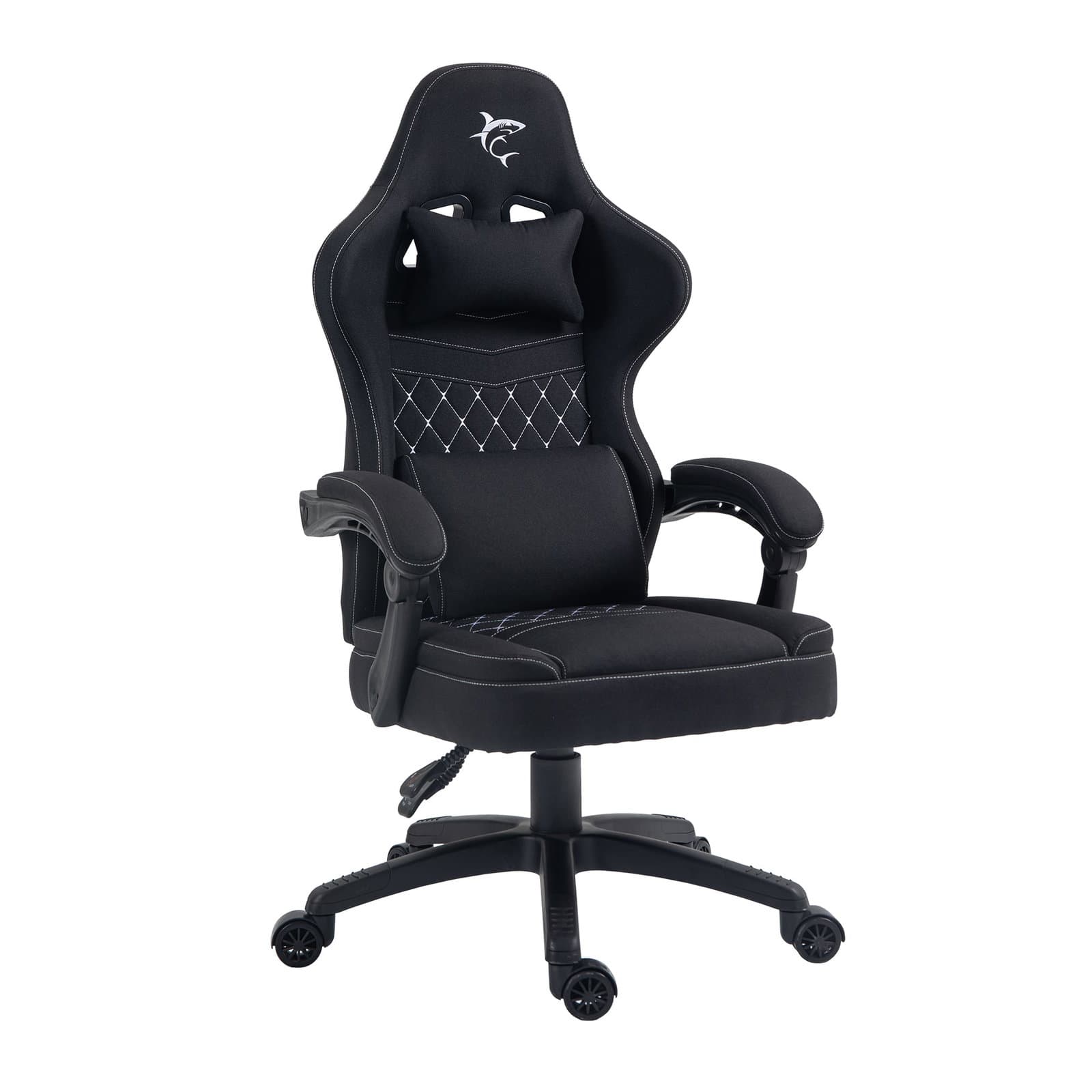 Sedia da Gioco Professionale Regolabile Nero - White Shark ICSB-AUSTINBK
