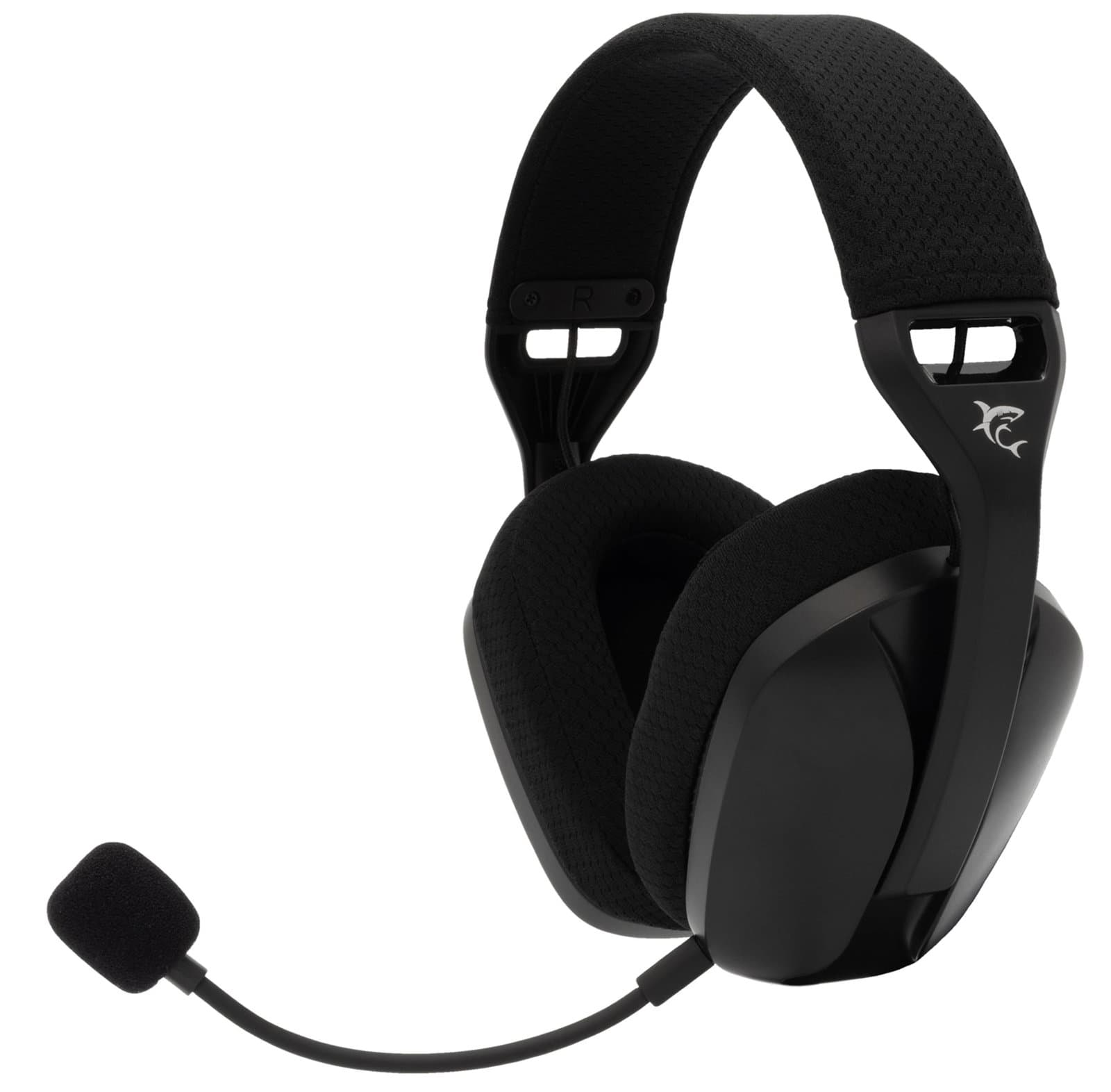 Cuffia Gaming Stereo Wireless con Microfono Staccabile Nero - White Shark ICSB-BUTTERFLYBK