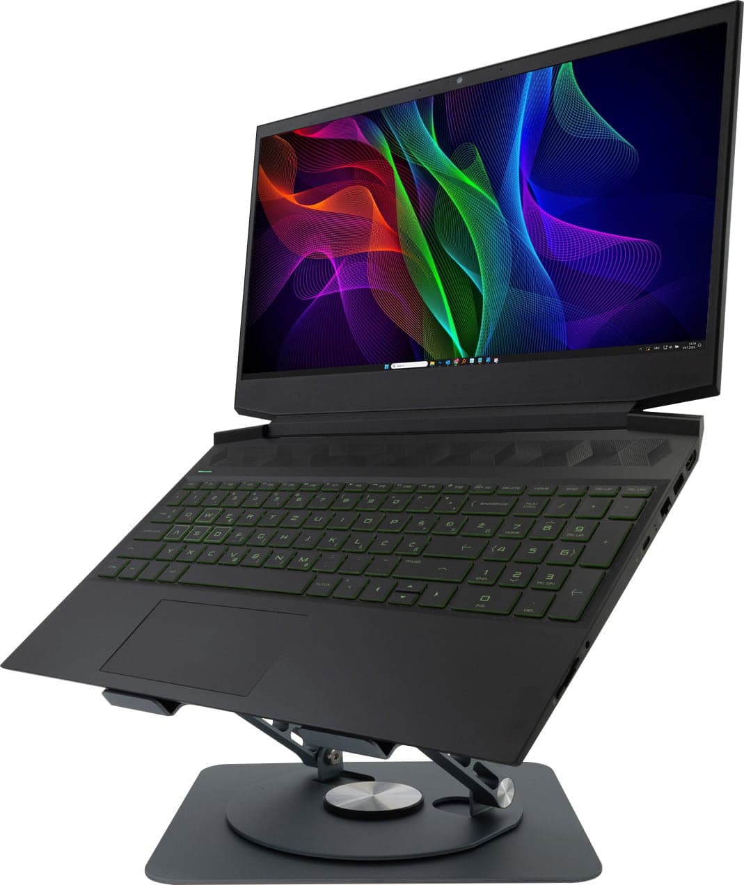 Supporto Notebook 10-17,3" Rotazione 360° Alluminio - Sbox ICSB-CP32