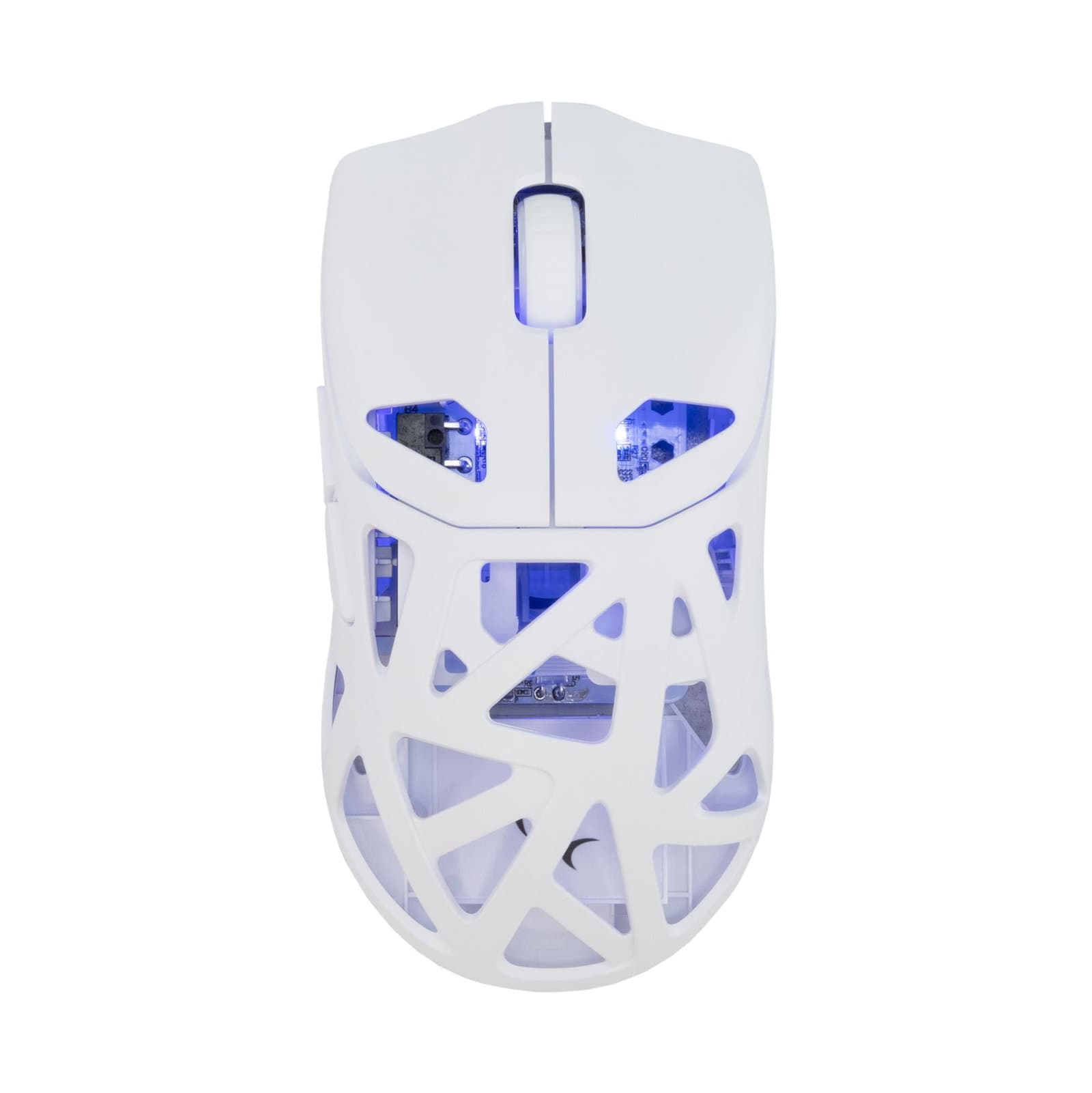 Mouse Ottico Wireless Gaming 24000 DPI LED Bianco, DAGONET-W - White Shark ICSB-DAGONETWH