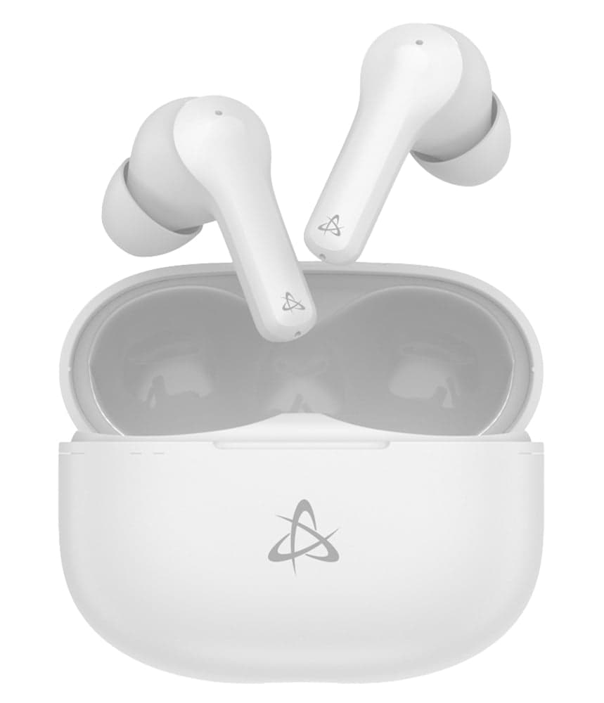 Auricolari Wireless BT 5.3 ANC con Custodia Ricarica Bianco - Sbox ICSB-EBTWS99W