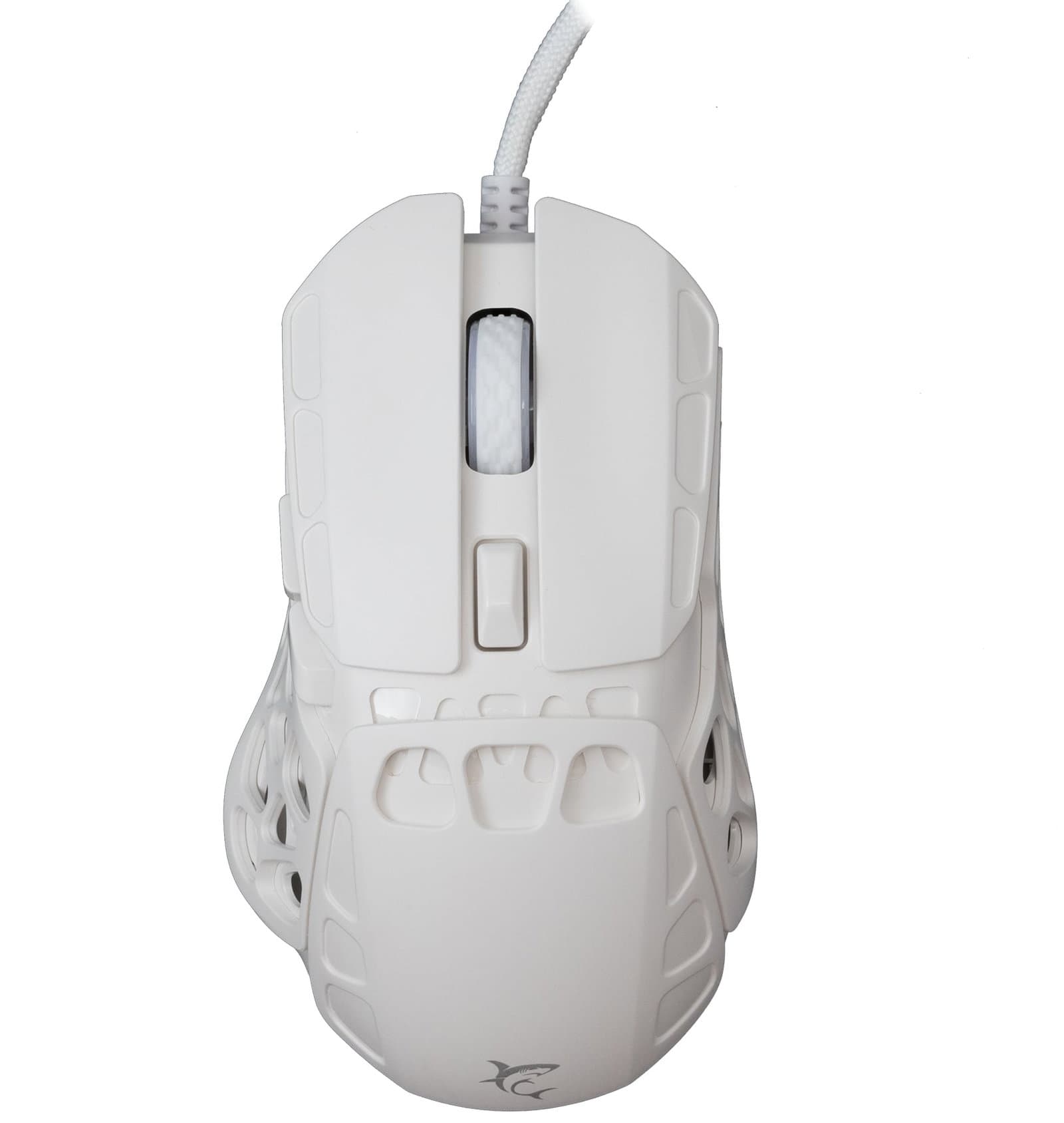 Mouse Ottico USB Gaming 7200 Dpi Retroilluminazione LED RGB Bianco, ECTOR - White Shark ICSB-ECTORWH