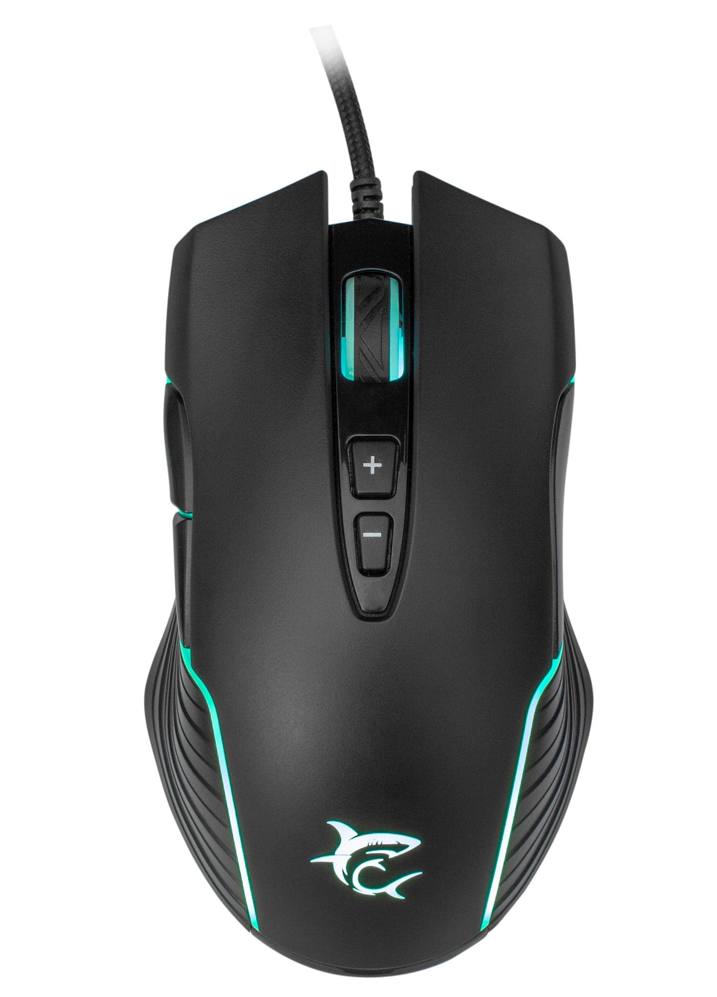 Mouse Ottico USB Gaming 6400 Dpi Retroilluminazione LED RGB Nero - White Shark ICSB-GM5003