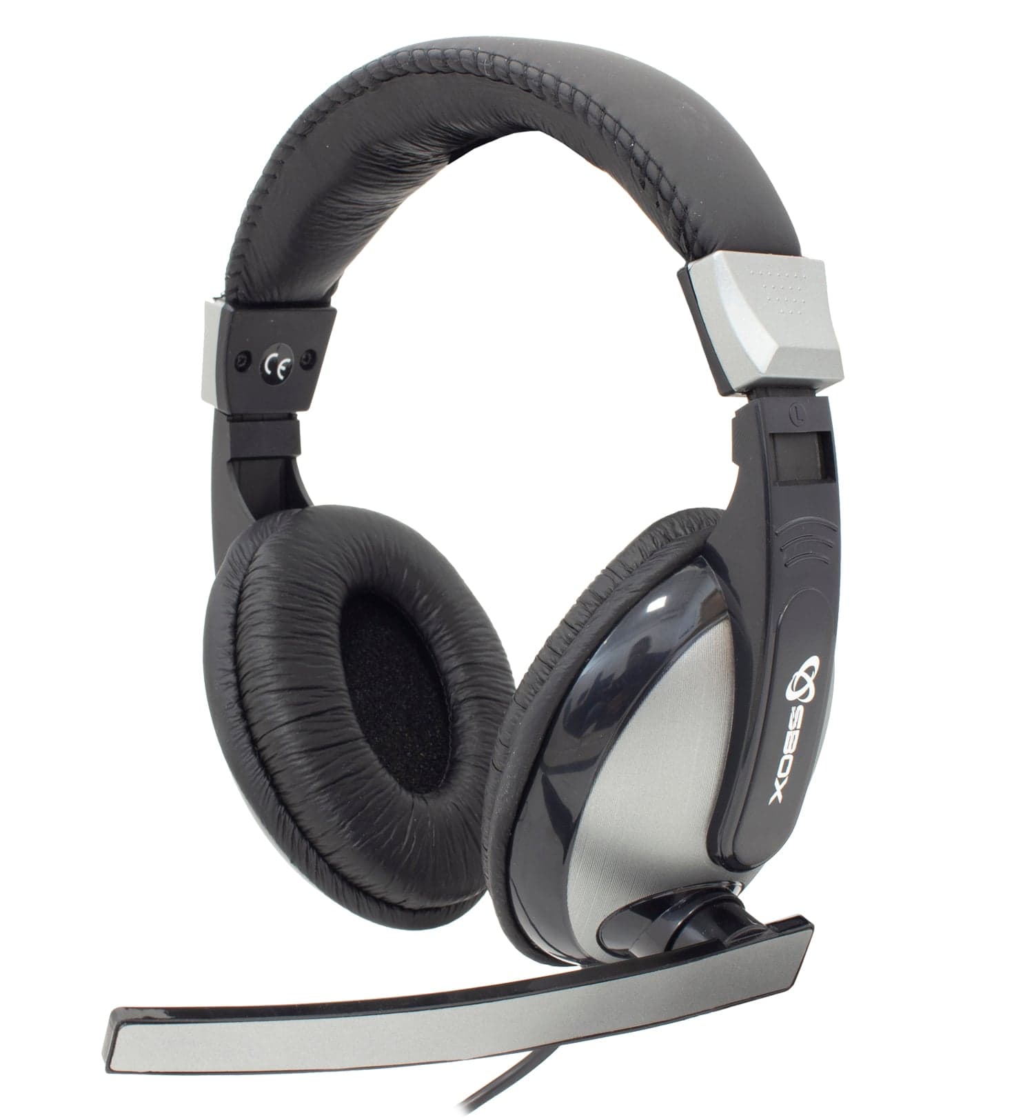 Cuffie Gaming con Microfono 3.5mm Nero - Sbox ICSB-HS302