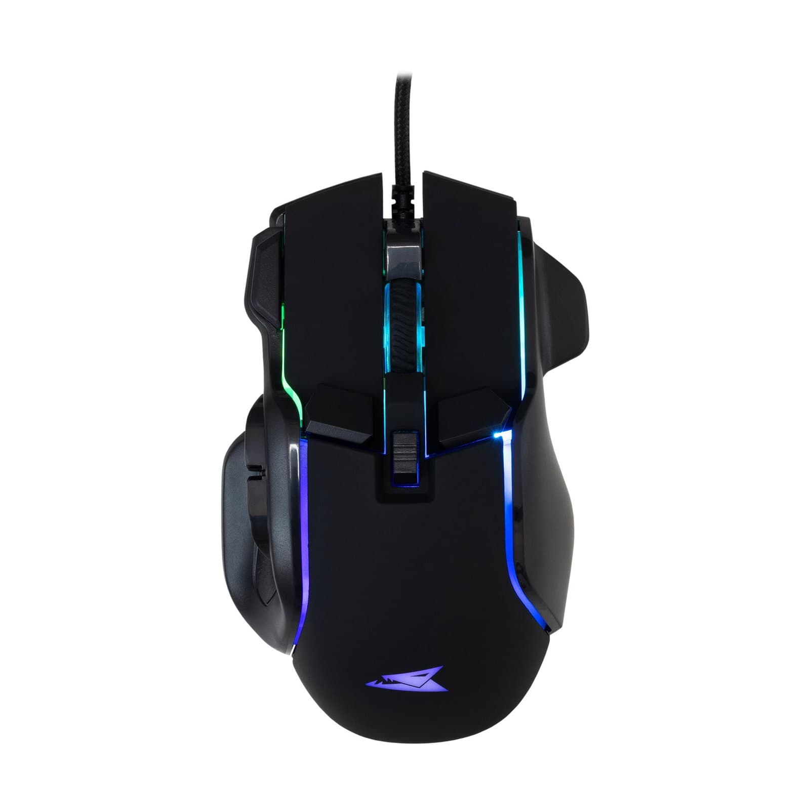 Mouse Ottico USB Gaming 7200 Dpi Retroilluminazione LED RGB Nero - Baracuda ICSB-PIRANHABK