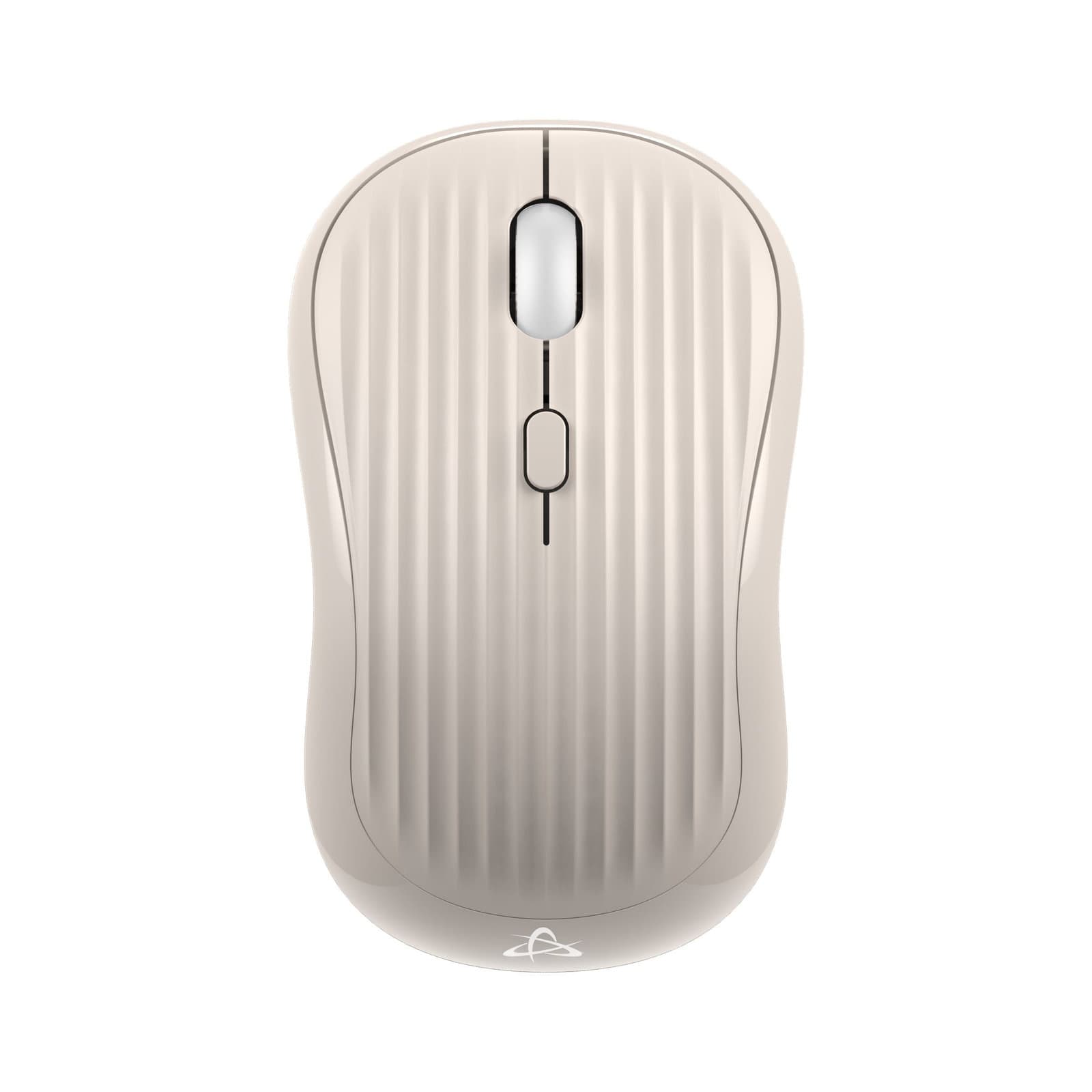 Mouse Ottico Wireless 1600 DPI 4D Beige - Sbox ICSB-WM602BG