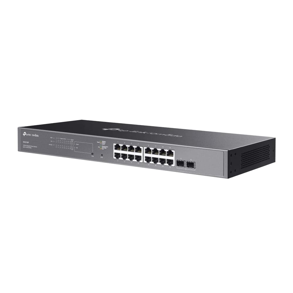 Switch Smart 16 Porte Gigabit PoE+, 2 SFP - Omada ICTP-SG2218P