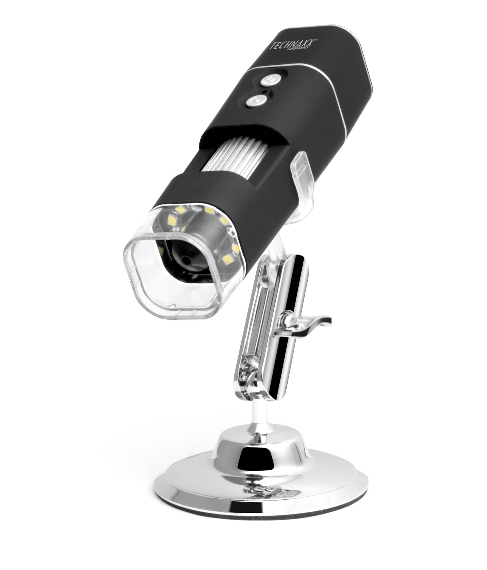 Microscopio WiFi FullHD Ingrandimento 1000x 8LED, TX-158 - Technaxx ICTX-TX158