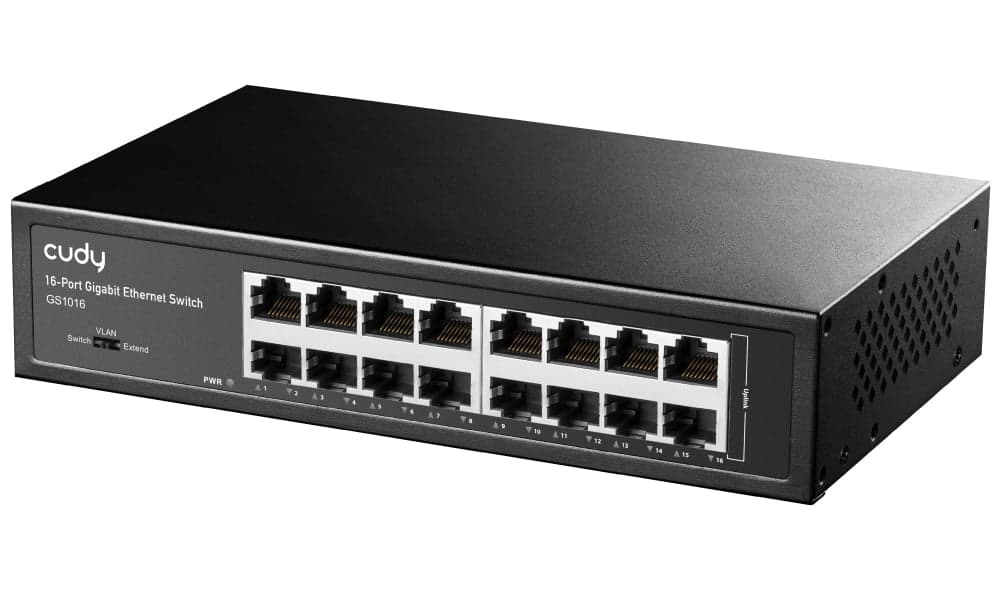 Switch Gigabit Ethernet a 16 Porte, GS1016 - Cudy ICU-GS1016