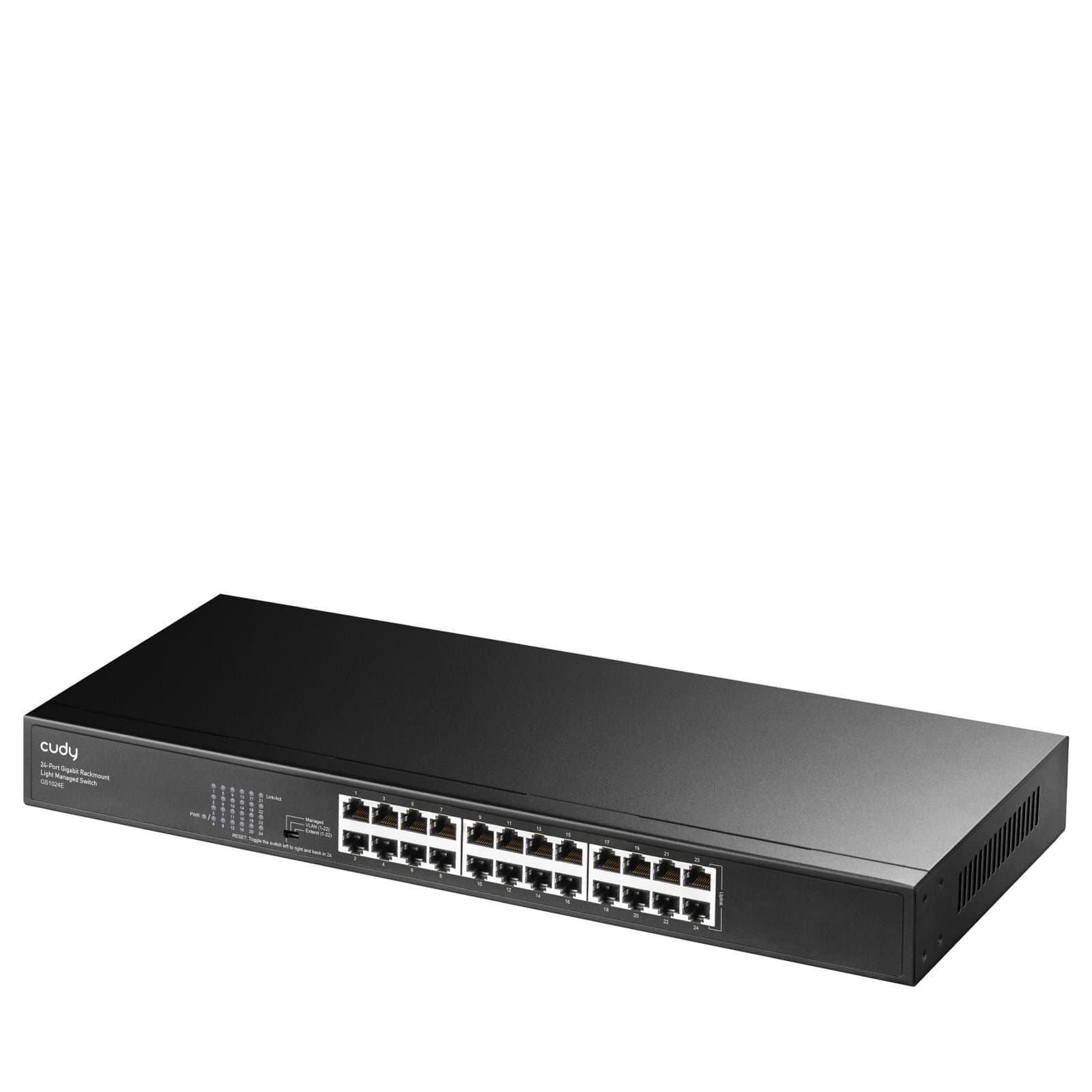Switch 24 Porte Gigabit Web Managed, GS1024E - Cudy ICU-GS1024E