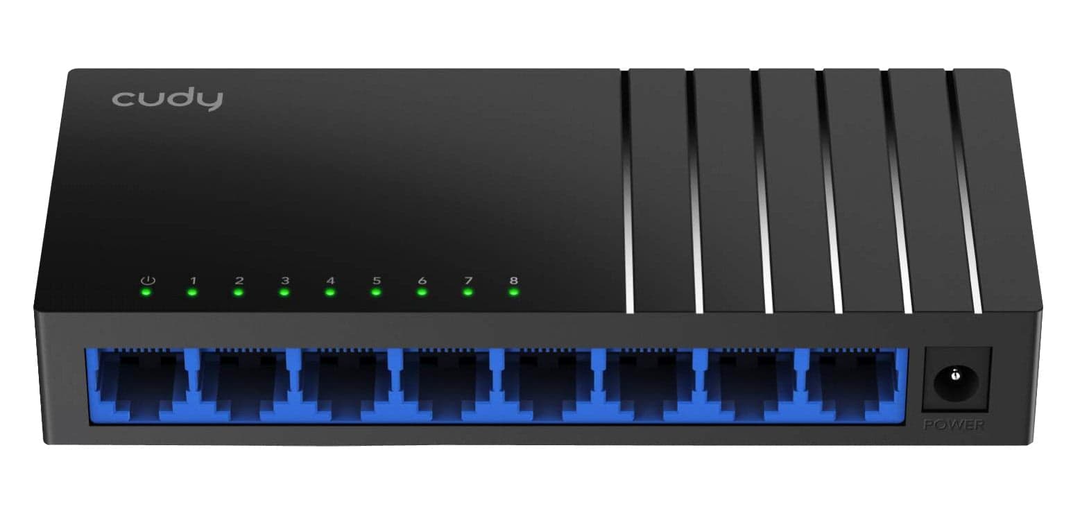 Switch Desktop 8 Porte Gigabit, GS108D - Cudy ICU-GS108D