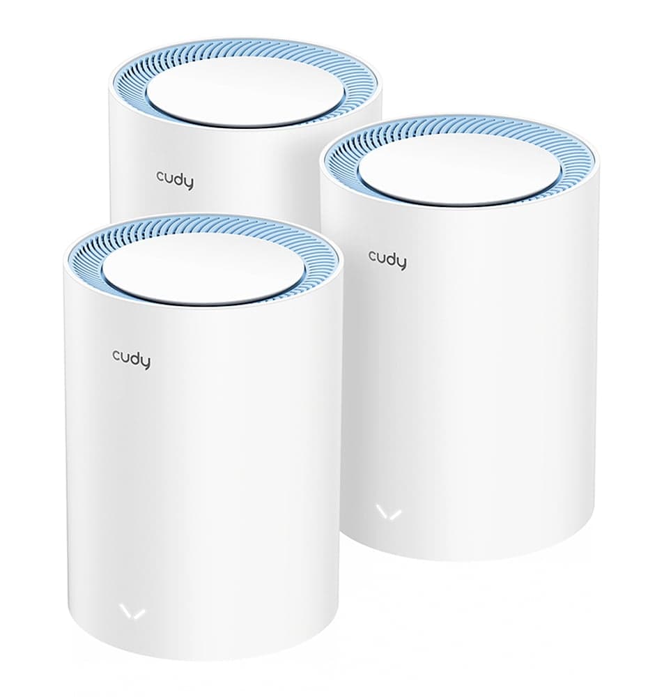 Sistema Wi-Fi Mesh AC1200 Dual Band per Tutta la Casa, M1200 3pz - Cudy ICU-M12003