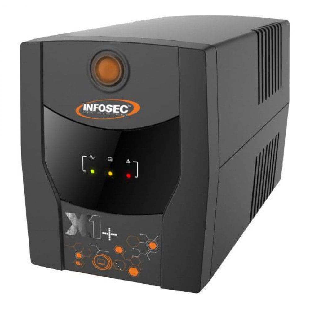 Gruppo di Continuità UPS X1+ 2200VA 4 Prese FR/SCHUKO con USB Line Interactive - Infosec ICUX1EX2200UP