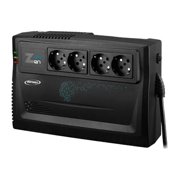 UPS 1000VA 4 Prese Line Interactive AVR - Infosec ICUZENL10