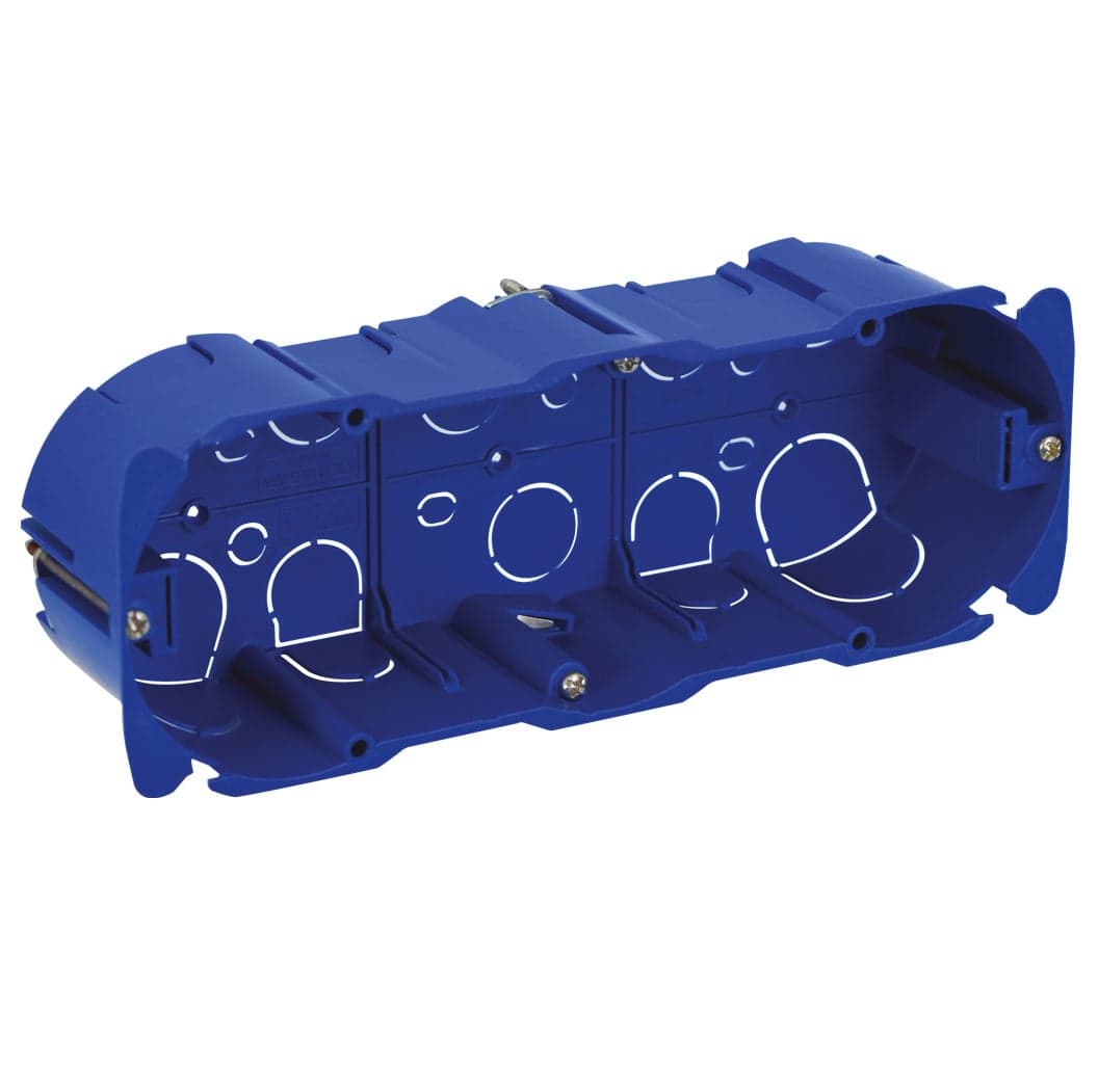 Scatola Rettangolare da Incasso per Pareti Cave 7 Moduli S44 e 6 Moduli S45 - AVE ICV-256CG