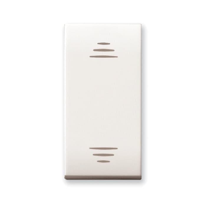 Domus S44 Interruttore 1P 16AX Illuminabile Bianco Lucido - AVE ICV-441001