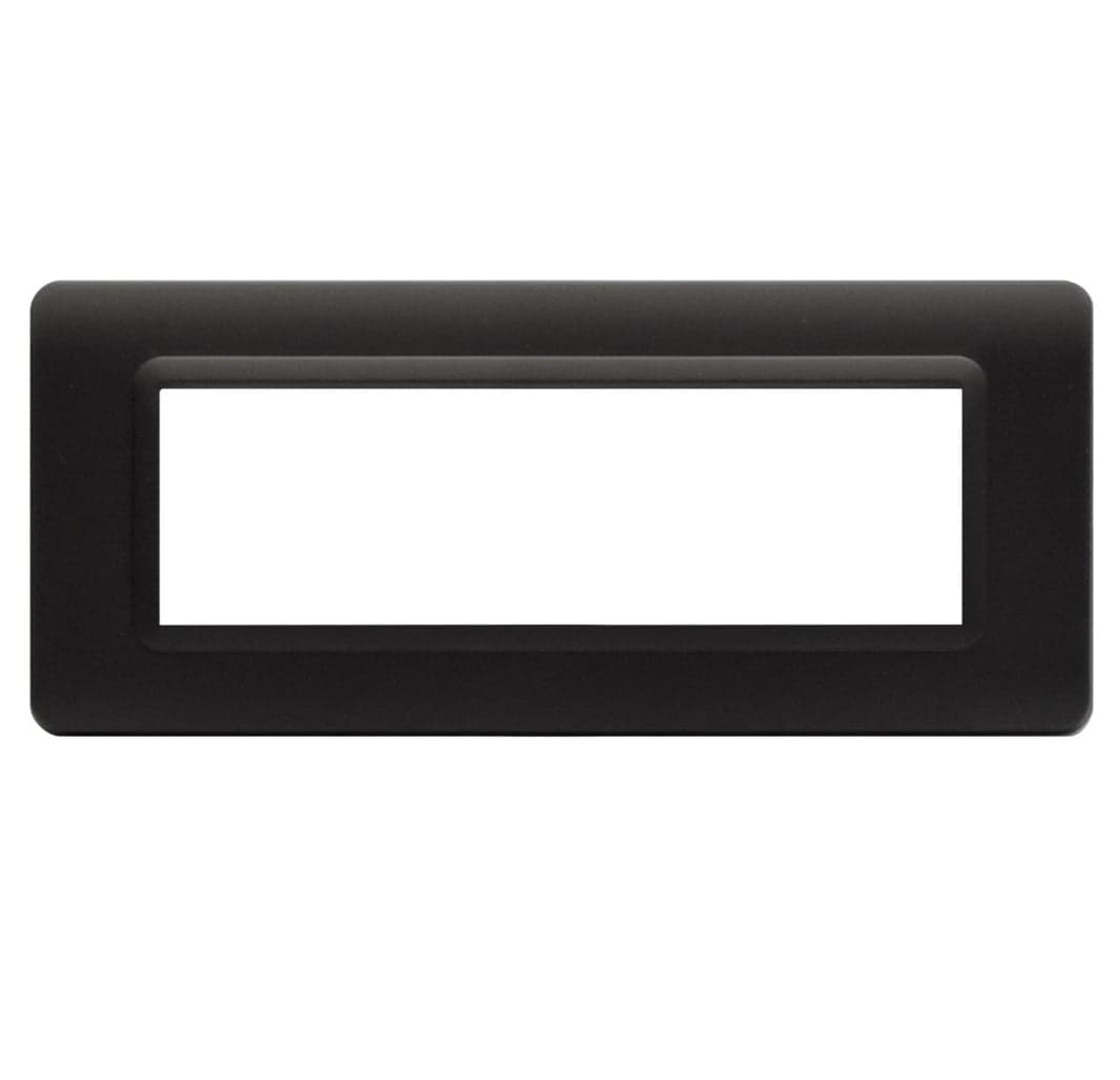 Placca Tecnopolimero S44 7 Moduli Grigio Tekla - AVE ICV-44PY07GTK