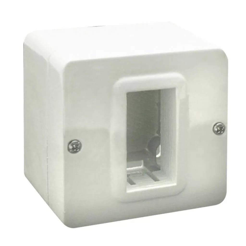Contenitore Autoportante Minicanali IP40 S44 1 Modulo Bianco - AVE ICV-44QC01
