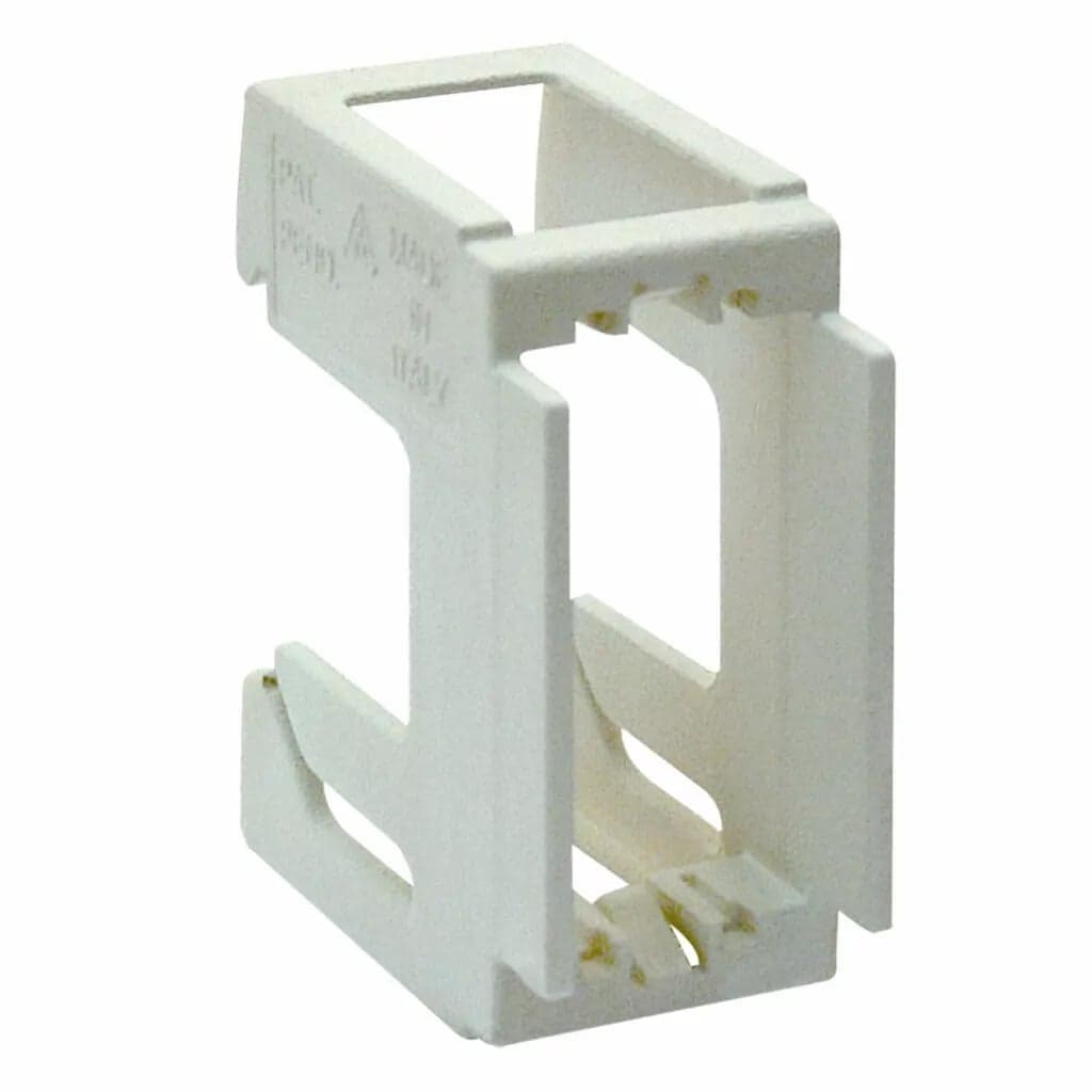 Supporto 1 modulo S44 per guida EN50022 larghezza 1,5 moduli DIN - AVE ICV-53/44