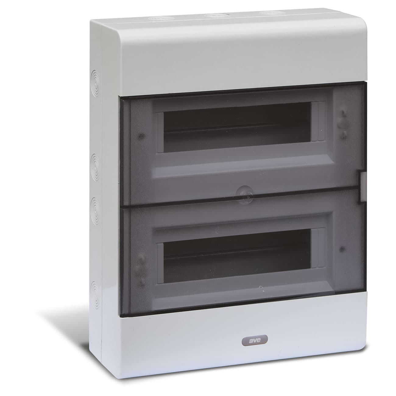 Quadro elettrico IP40 da parete 24 moduli DIN (12x2) - AVE ICV-Q4024N
