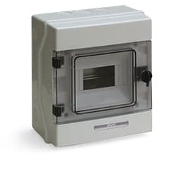 Quadro elettrico IP65 da parete 6 moduli DIN - AVE ICV-Q6506