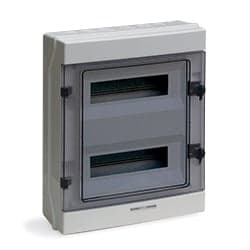 Quadro elettrico IP65 da parete 24 moduli DIN - AVE ICV-Q6524